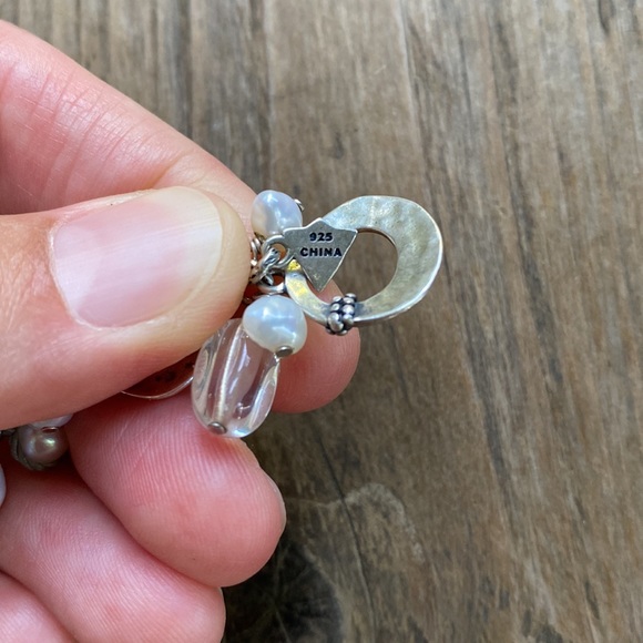 Like New Silpada Effervescence Pearl Beaded Bracelet Retired B2180 - Picture 11 of 12